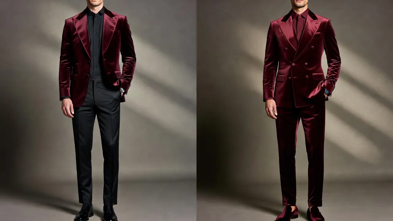 Velvet Blazer vs Suit Jacket