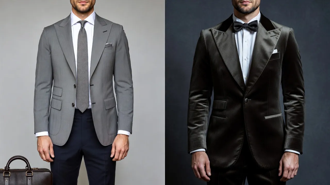 Velvet Suit vs Wool Suit
