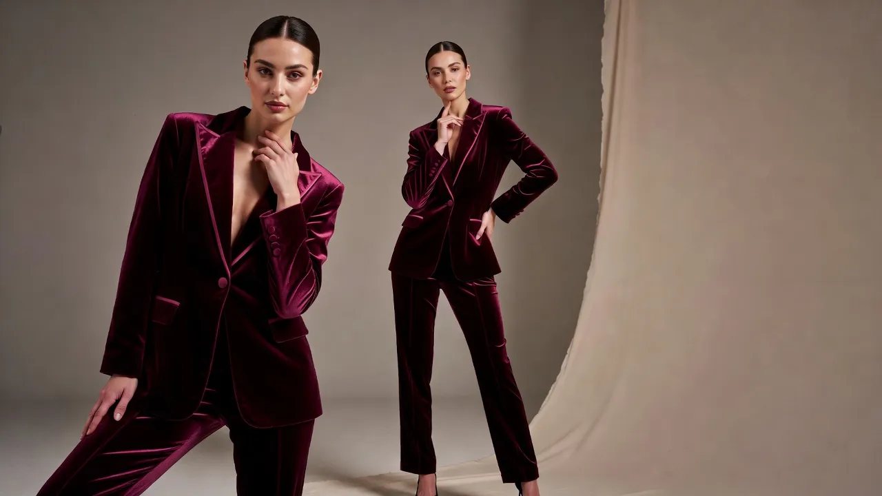 Velvet Suits in Women