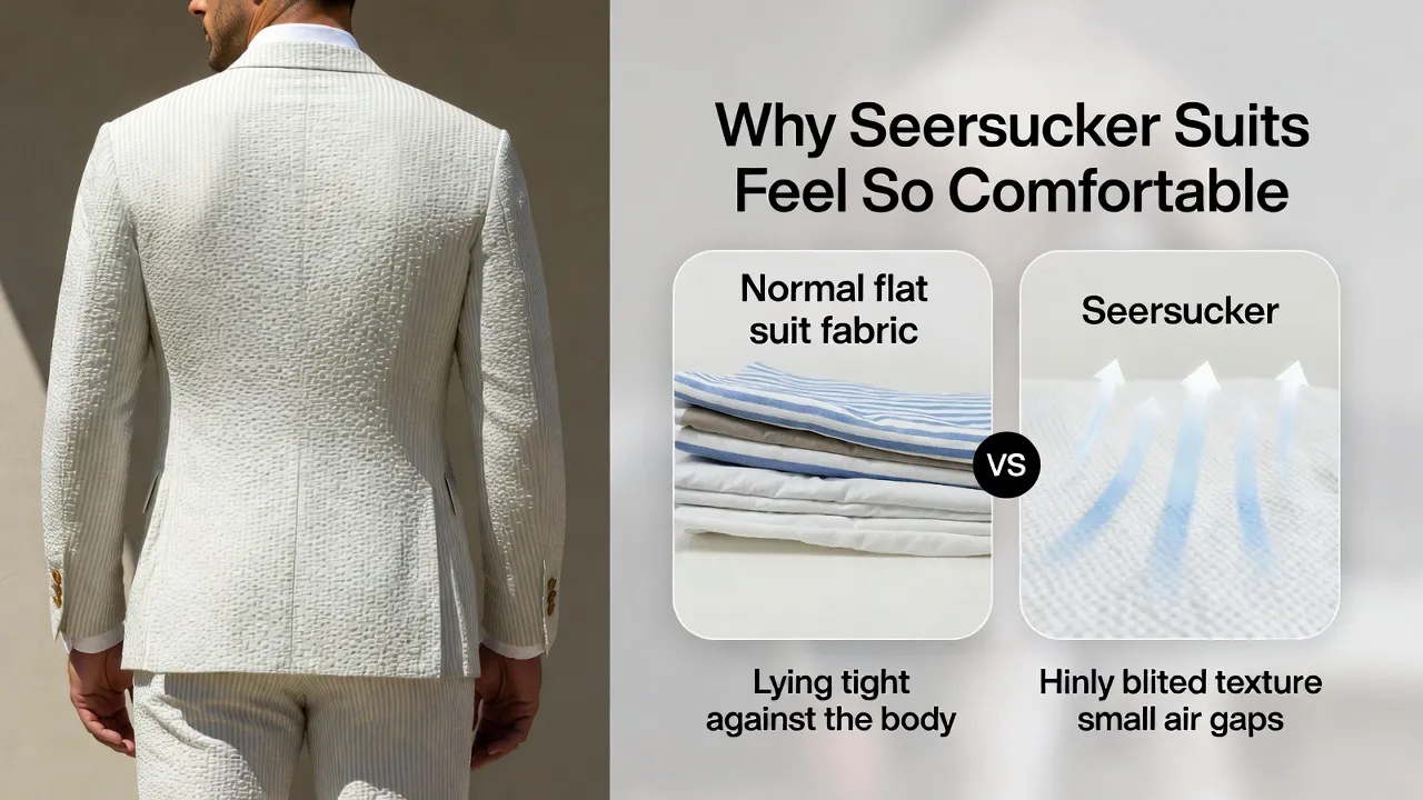 Why Seersucker Suits Feel So Comfortable